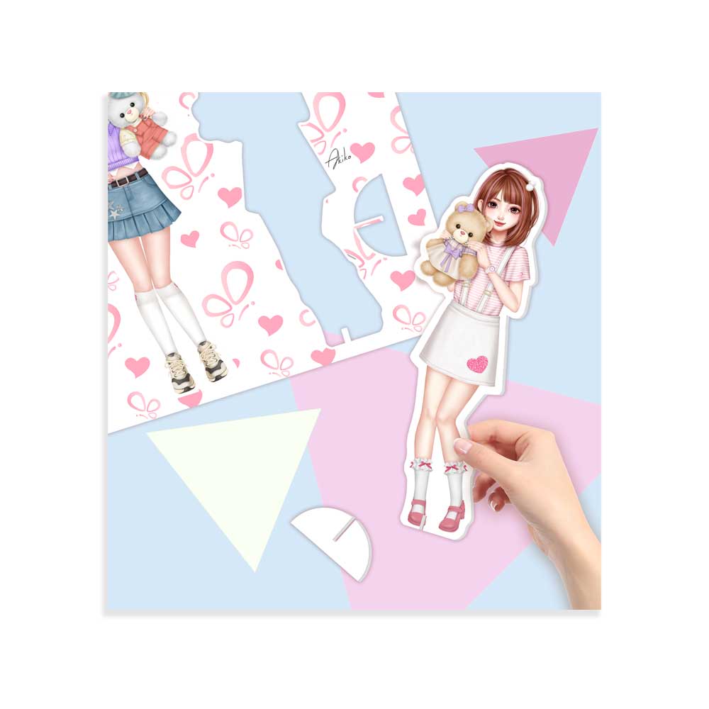 WeGirls 3D book tutorial - step-by-step crafting guide
