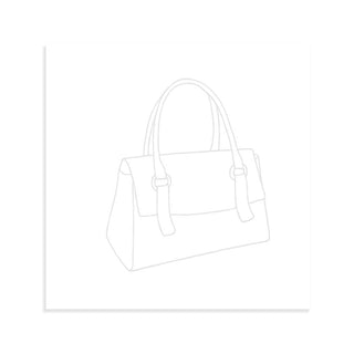 WeGirls bag line art coloring page - fashion design outline