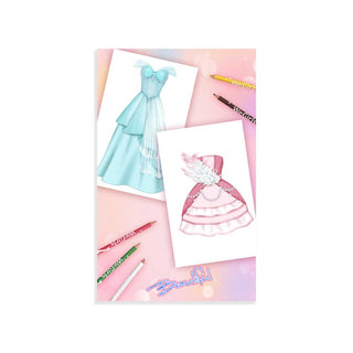 WeGirls dress design template - kids fashion inspiration