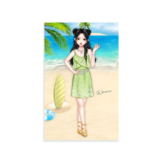WeGirls dress design example - Wanru showcasing stylish outfit