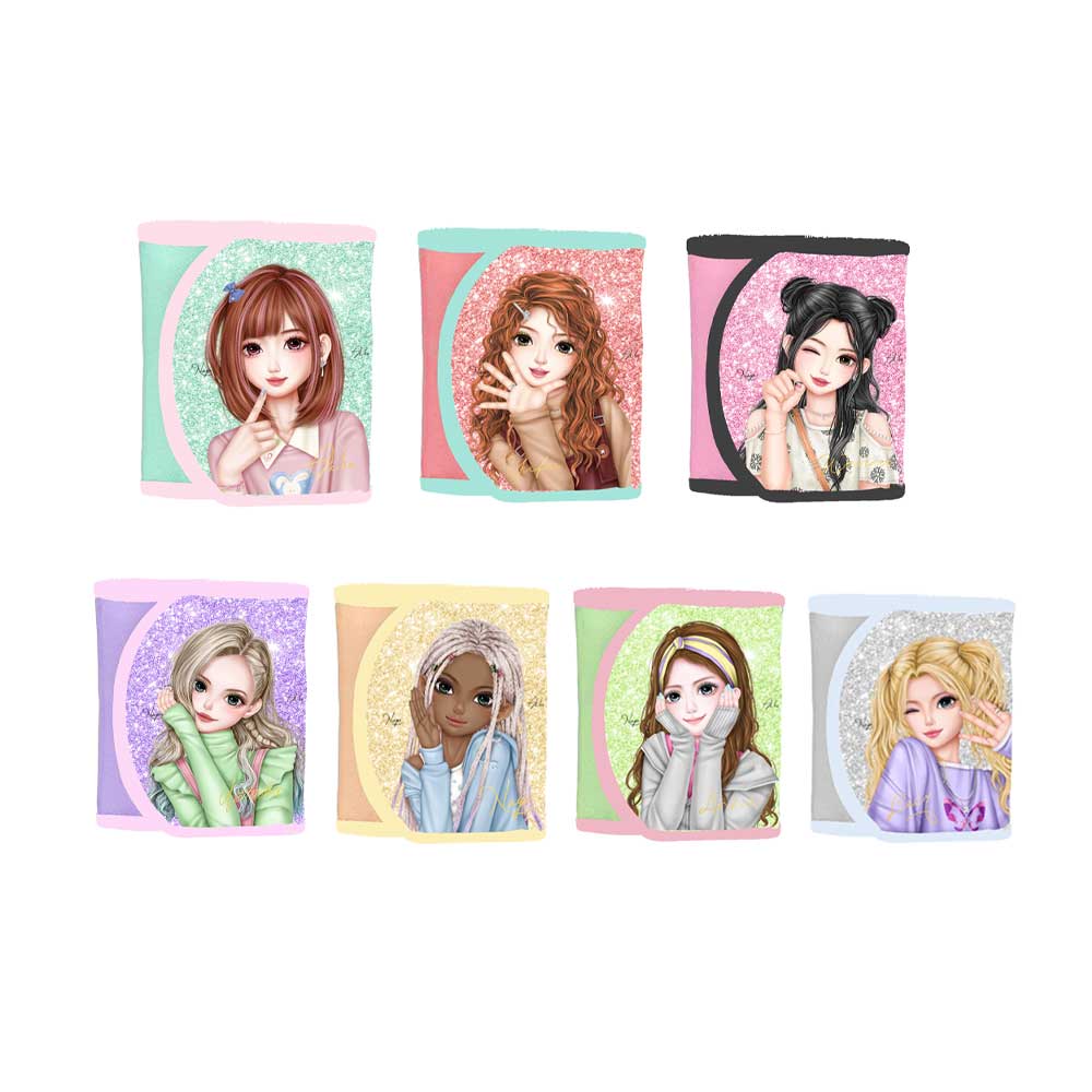 WeGirls multi-color tri-fold wallet collection - lightweight compact card holders in various colors
