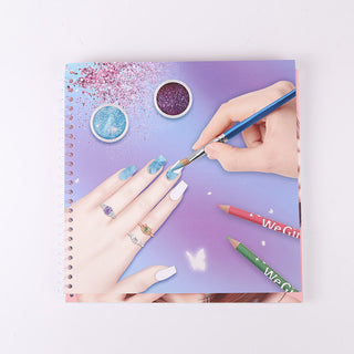 WeGirls Nail Art Creation Tutorial - Easy Step-by-Step Instructions for Kids' DIY Nail Design