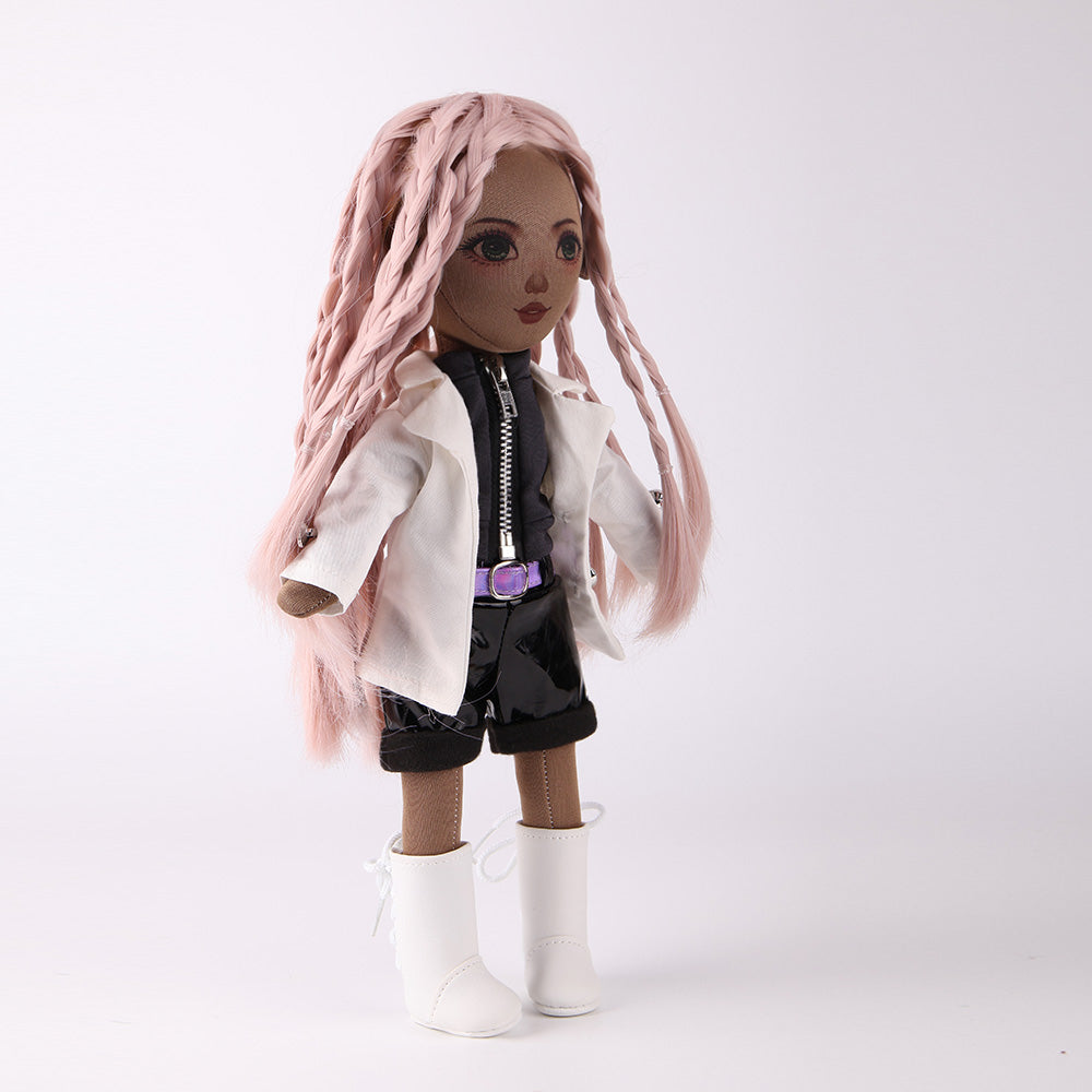 Naya doll in expressive pose with gesturing hands, perfect for storytelling play