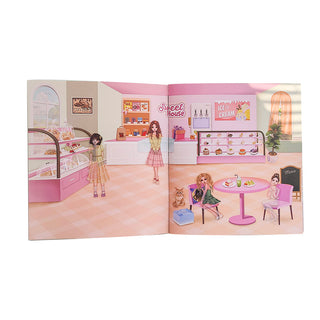 wegirls sticker book bakery scene