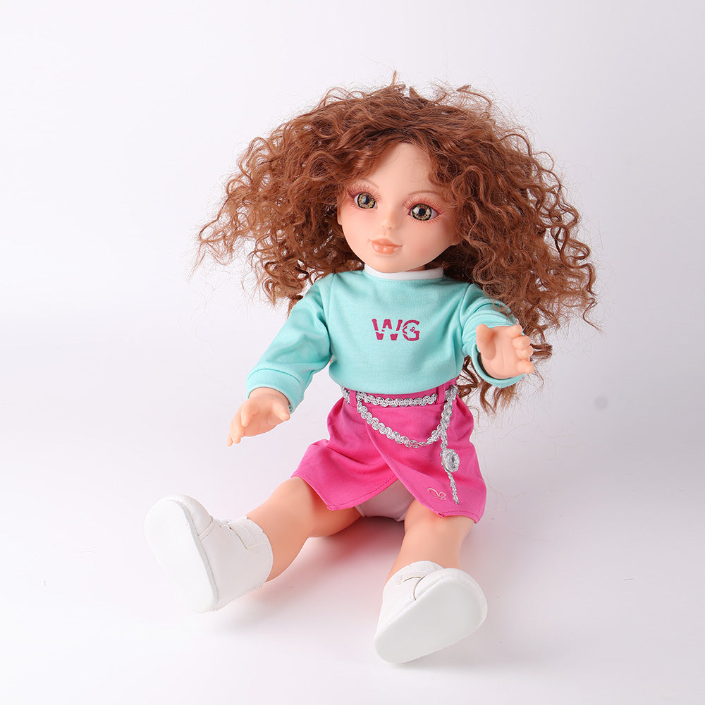 Yufei doll in relaxed sitting pose demonstrating natural articulation and balance